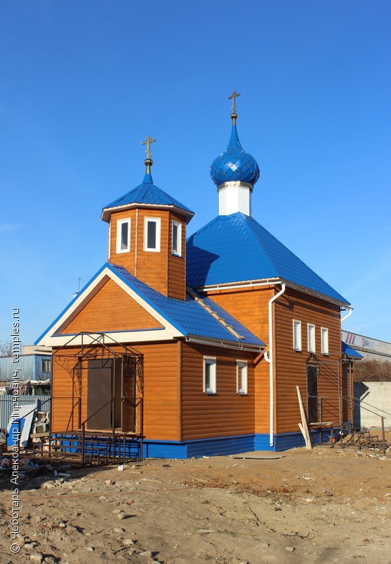 Церковь иконы Божией Матери Достойно есть в Царицыно, в Москве. Фотография.