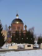 Основной объём строящейся Казанской церкви в поселке Красный Ключ города Нижнекамск республики Татарстан.