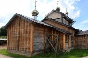 Церковь Пантелеимона Целителя в Невеле Псковской области. Вид с северо-востока.