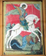 Георгий Победоносец, икона собора Троицы Живоначальной в Острове Псковской области.