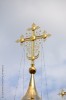 Крест главы Никольского собора Никольского монастыря в Переславле-Залесском Ярославской области.