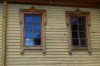 Окна Вознесенской церкви в Сузуне Новосибирской области.