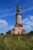 Отдельно стоящая колокольня Казанской церкви в Арпачево Торжокского района Тверской области.