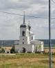 Пятницкая церковь в селе Болховское Задонского района Липецкой области. Вид с западной стороны.