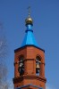 Ярус звона колокольни церкви Иконы Божией Матери Неупиваемая Чаша в Искитиме Новосибирской области.