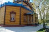 Северо-восточный фасад Одигитриевской церкви в Зоркальцево Томского района Томской области.