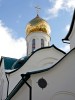 Завершение основного объема церкви Димитрия Солунского в Хорошёво-Мнёвниках в Москве.