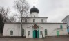 Общий вид церкви Михаила Архангела и Гавриила Архангела в Пскове.