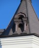 Люкарна на колокольне церкви Александра Невского на Привокзальной площади в Твери.