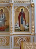 Образ Амвросия Оптинского в иконостасе церкви Ермогена, патриарха Всероссийского, в Южном Тушино в Москве.