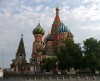 Собор Василия Блаженного на Красной площади, в Москве. Вид с северо-востока.